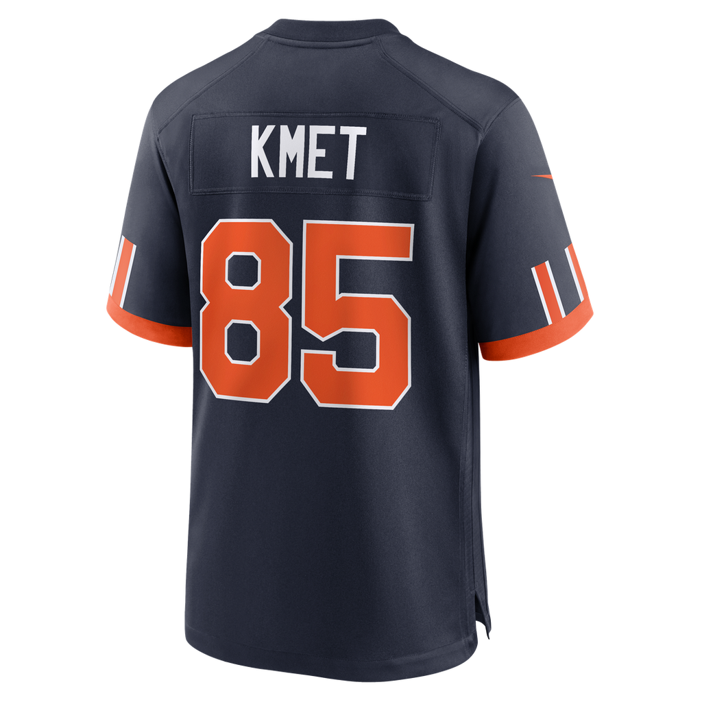 Chicago Bears Cole Kmet Navy 2026 Rivalries Collection Game Jersey product image 7, provided for visual reference and