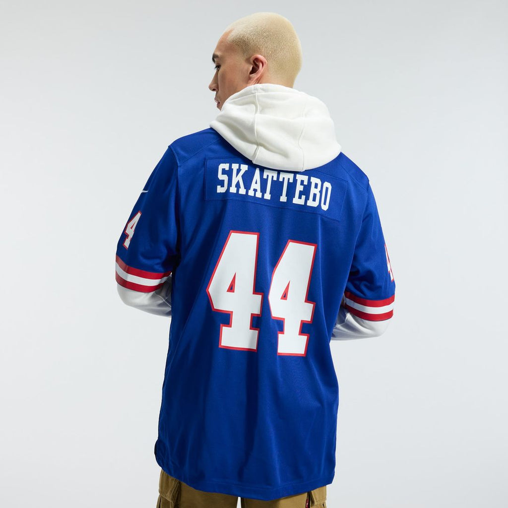 New York Giants Cam Skattebo Royal Alternate 2 Legacy Game Jersey product image 3, provided for visual reference and product