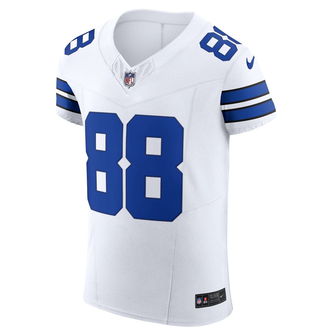 Dallas Cowboys CeeDee Lamb White Vapor F.U.S.E. Elite Jersey product image 2, provided for visual reference and product