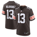 Cleveland Browns Corey Bojorquez Brown Game Jersey product image 1, provided for visual reference and product detail review