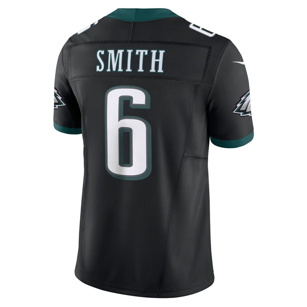 Philadelphia Eagles DeVonta Smith Black Alternate Vapor F.U.S.E. Limited Jersey product image 3, provided for visual