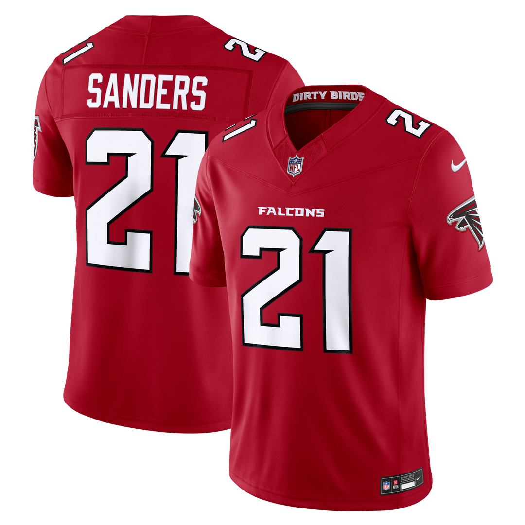 Atlanta Falcons Deion Sanders Black Alternate Throwback Vapor F.U.S.E. Stitched Retired Limited Jersey product image 7,