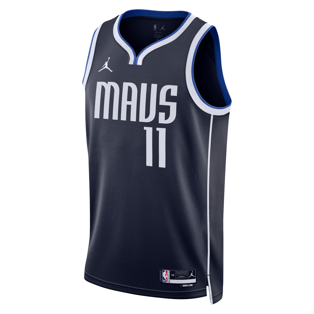 Kyrie Irving Dallas Mavericks Statement Edition Swingman Jersey - Navy - Unisex product image 3, provided for visual