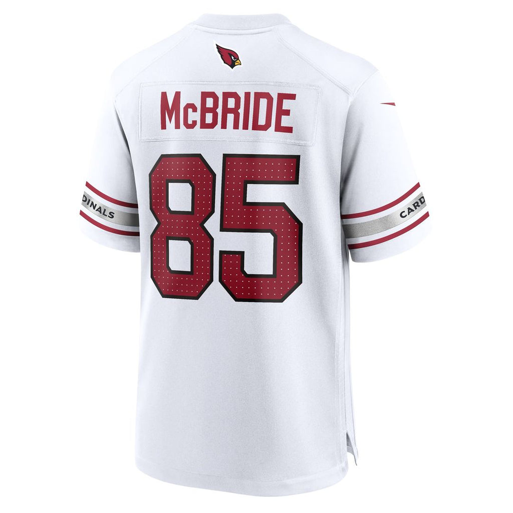 Arizona Cardinals Trey McBride White Game Jersey product image 3, provided for visual reference and product detail review
