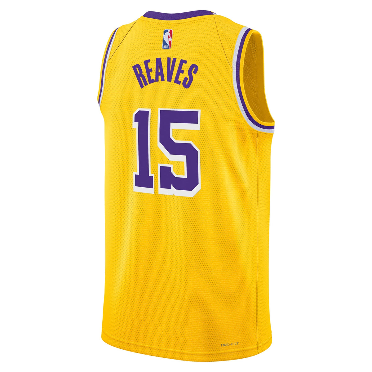 Austin Reaves Los Angeles Lakers Icon Edition Swingman Jersey - Gold - Youth product image 4, provided for visual reference