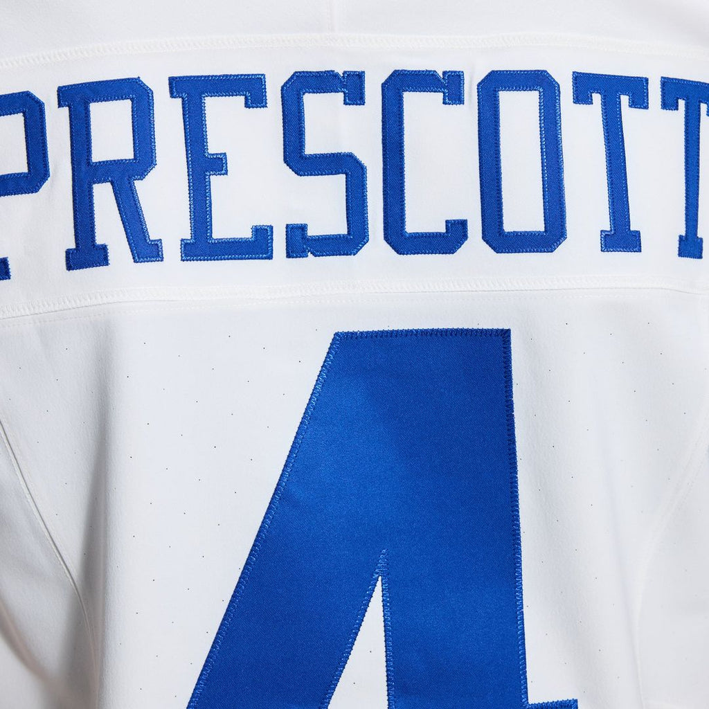 Dallas Cowboys Dak Prescott White Vapor F.U.S.E. Elite Jersey product image 12, provided for visual reference and product