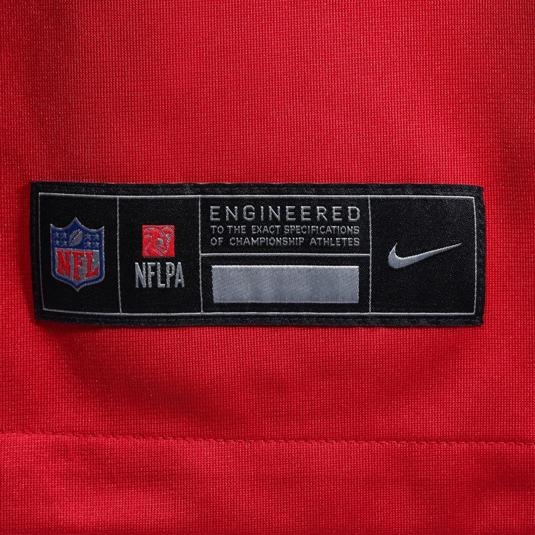 Tampa Bay Buccaneers Vita Vea Red Game Jersey product image 6, provided for visual reference and product detail review