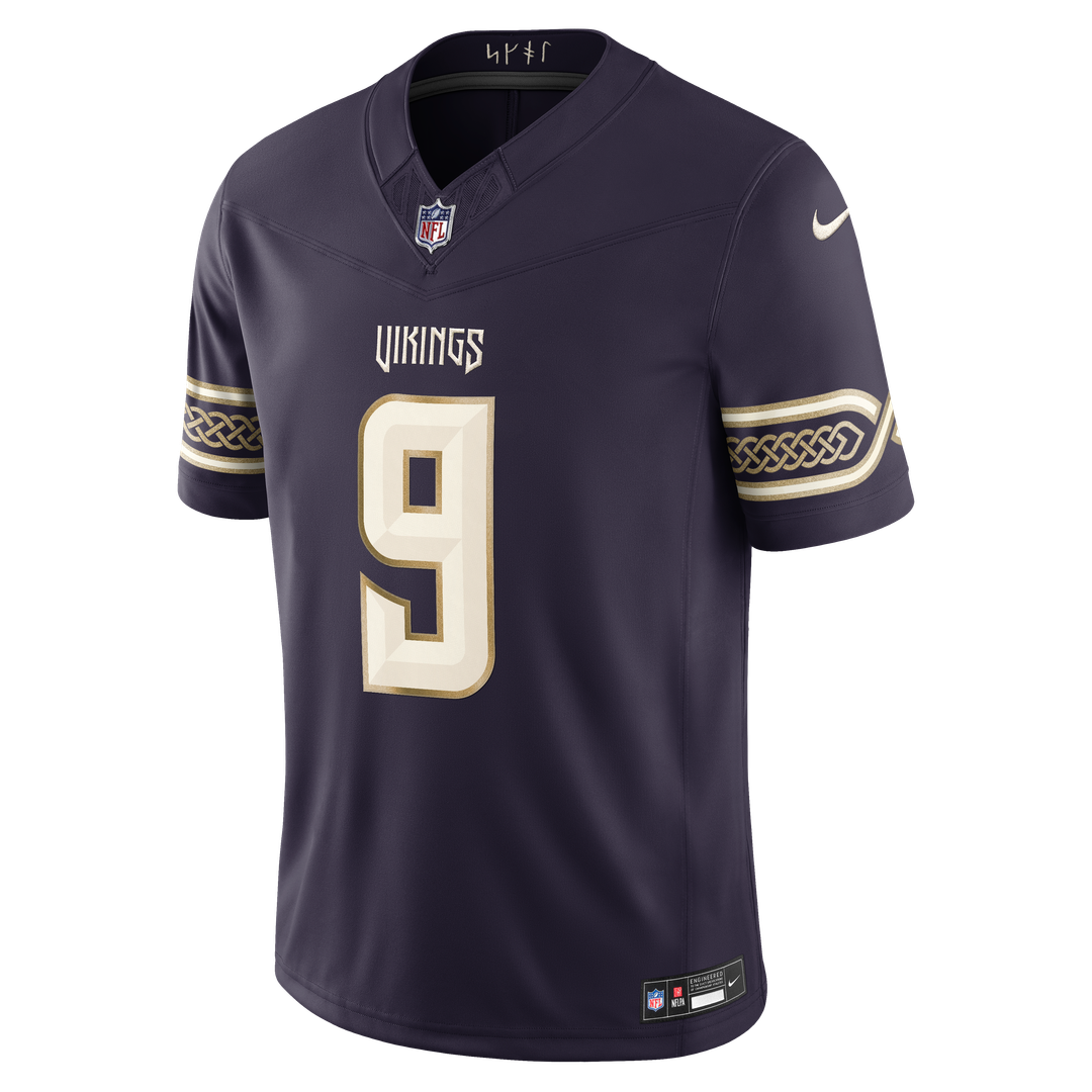 Minnesota Vikings J.J. McCarthy Purple 2026 Rivalries Collection Stitched Limited Jersey product image 6, provided for