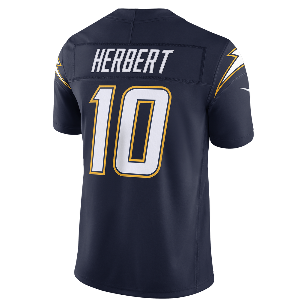 Los Angeles Chargers Justin Herbert Navy Alternate Super Chargers Vapor F.U.S.E. Stitched Limited Jersey product image 8,
