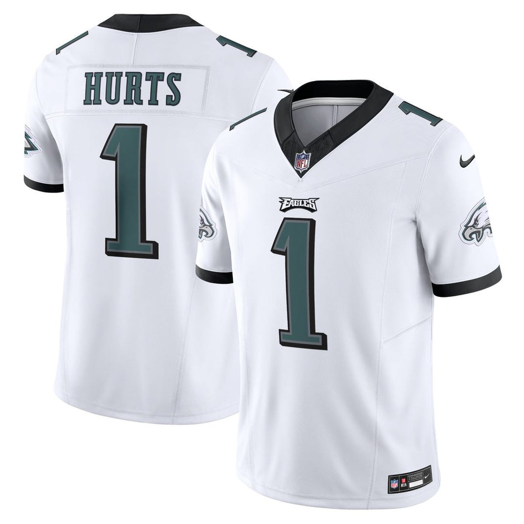 Philadelphia Eagles Jalen Hurts White Vapor F.U.S.E. Limited Jersey product image 4, provided for visual reference and