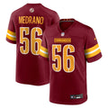 Washington Commanders Kain Medrano Burgundy Team Game Jersey product image 1, provided for visual reference and product
