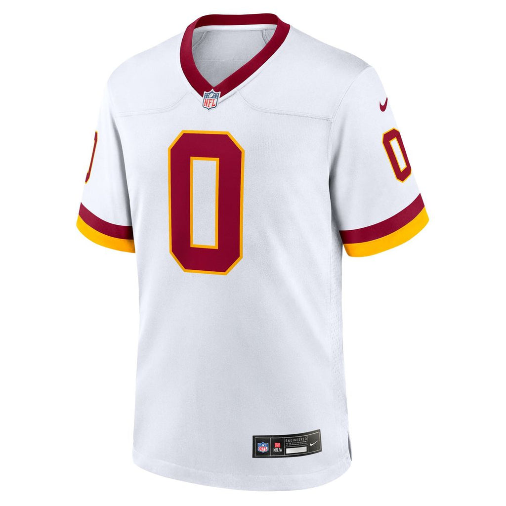 Washington Commanders Mike Sainristil White Game Super Bowl Era Jersey product image 2, provided for visual reference and