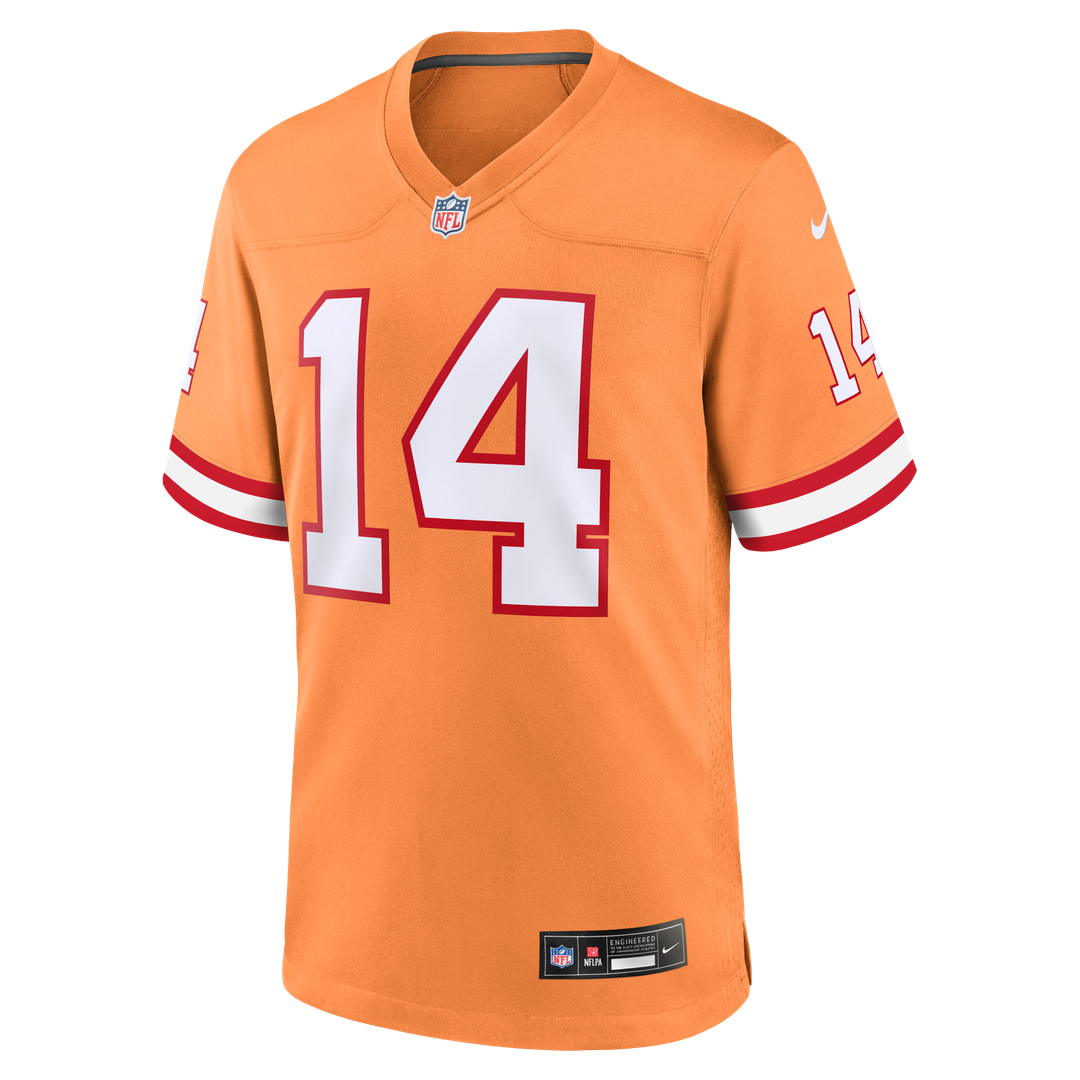 Tampa Bay Buccaneers Chris Godwin Jr. White Game Player Jersey product image 20, provided for visual reference and product
