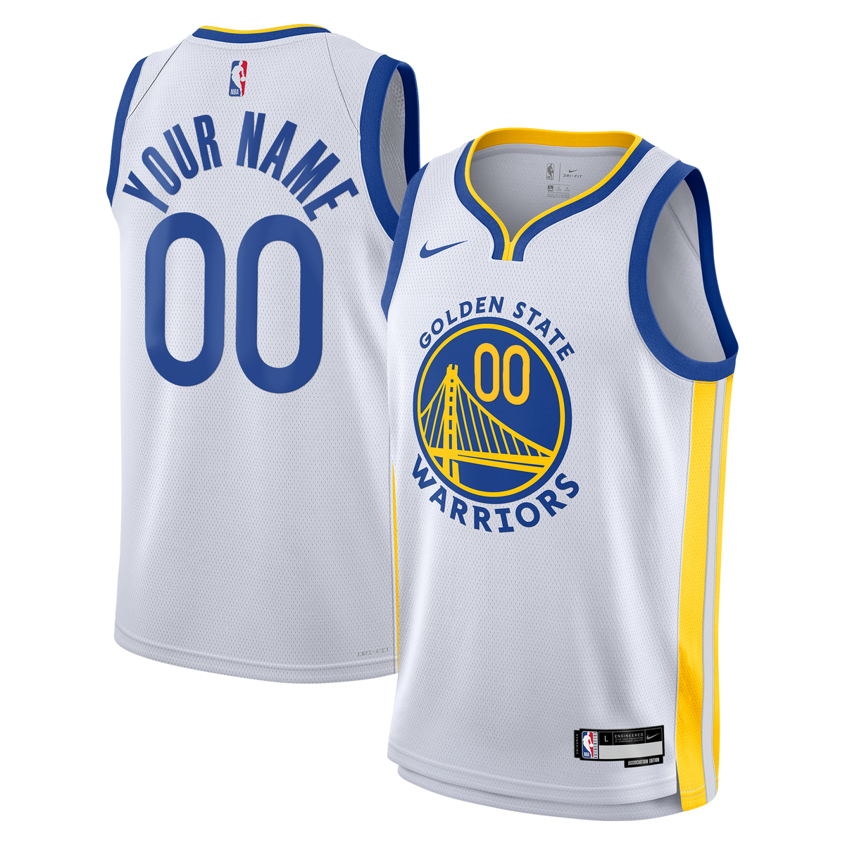 Golden State Warriors NBA Association Swingman Jersey product image 1
