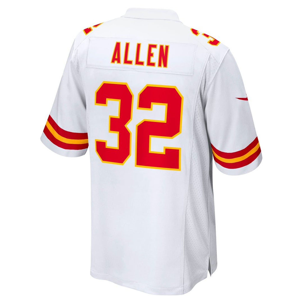 Kansas City Chiefs Marcus Allen White Retired Player Game Jersey product image 6, provided for visual reference and product