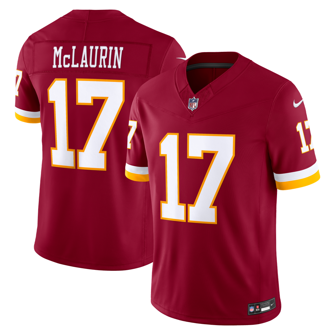 Washington Commanders Terry McLaurin Burgundy Team Vapor F.U.S.E. Stitched Limited Jersey product image 1, provided for