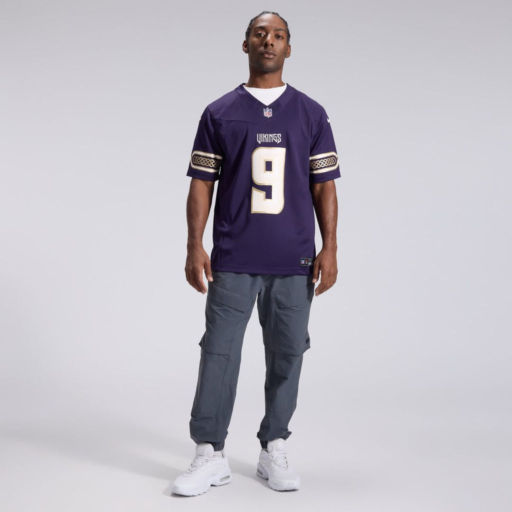 Minnesota Vikings J.J. McCarthy Purple 2026 Rivalries Collection Stitched Limited Jersey product image 4, provided for