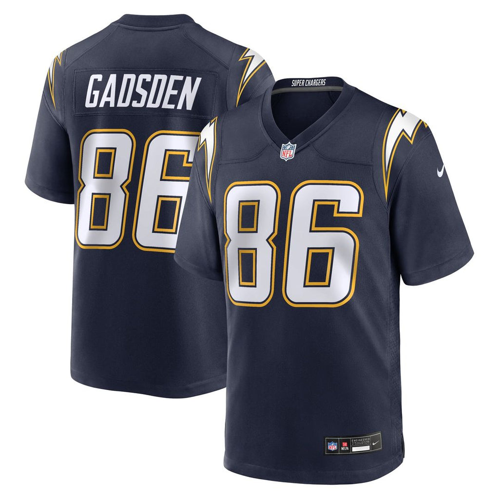 Los Angeles Chargers Oronde Gadsden Powder Blue Team Game Jersey product image 24, provided for visual reference and product