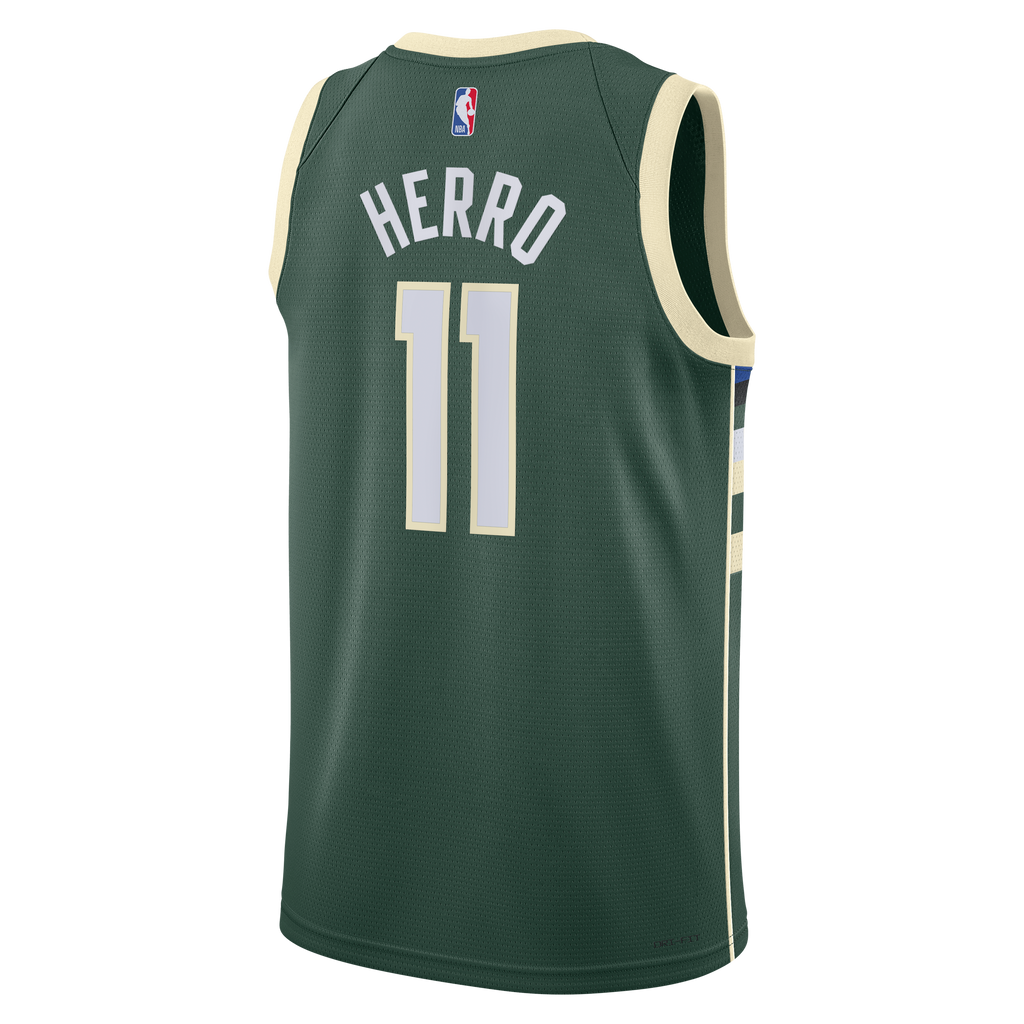 Milwaukee Bucks Nike Icon Edition Swingman Jersey - Hunter product image 4