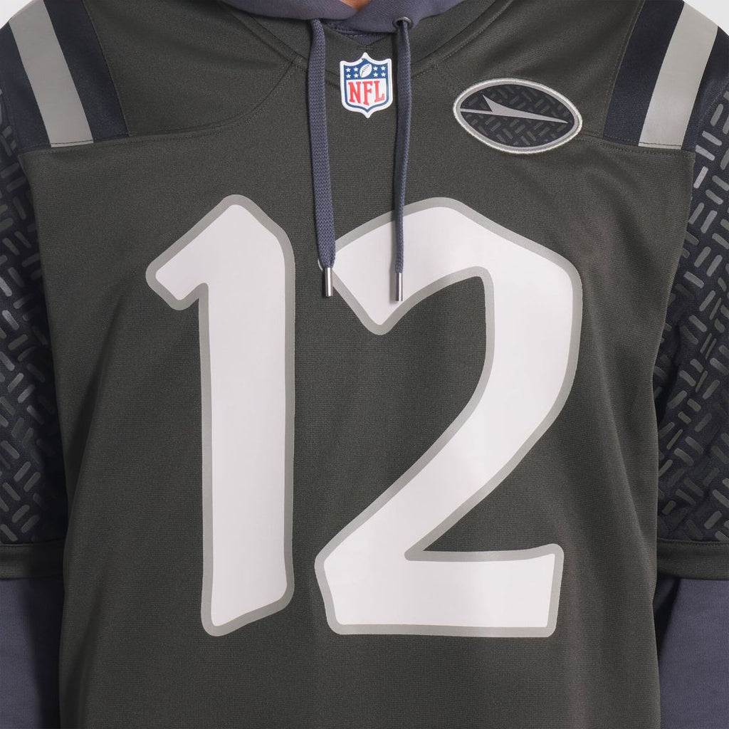 New York Jets Joe Namath Green Rivalries Collection Retired Player Game Jersey product image 6, provided for visual