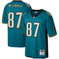 Jacksonville Jaguars Keenan McCardell Teal Legacy Replica Jersey product image 1, provided for visual reference and product