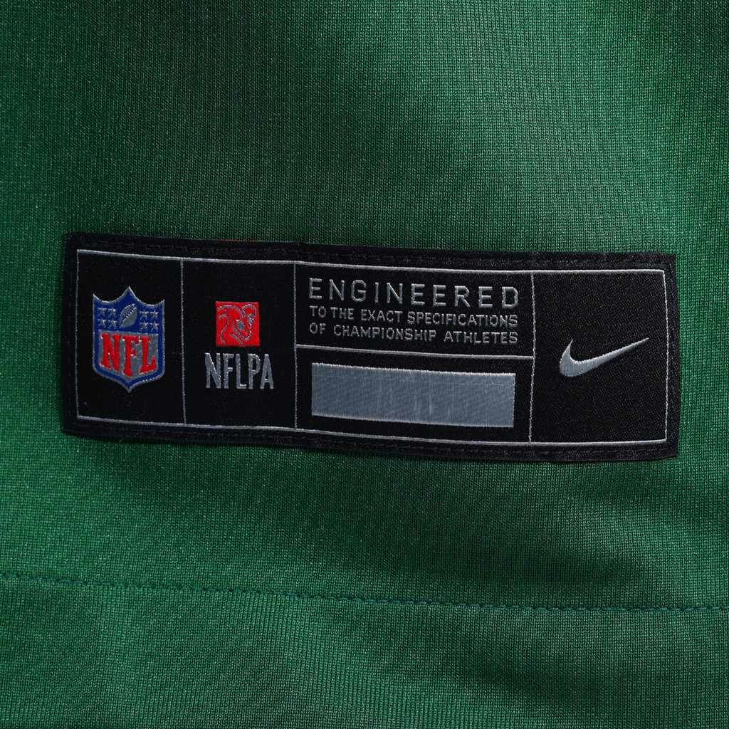 New York Jets Adonai Mitchell Legacy Green Team Game Jersey product image 8, provided for visual reference and product
