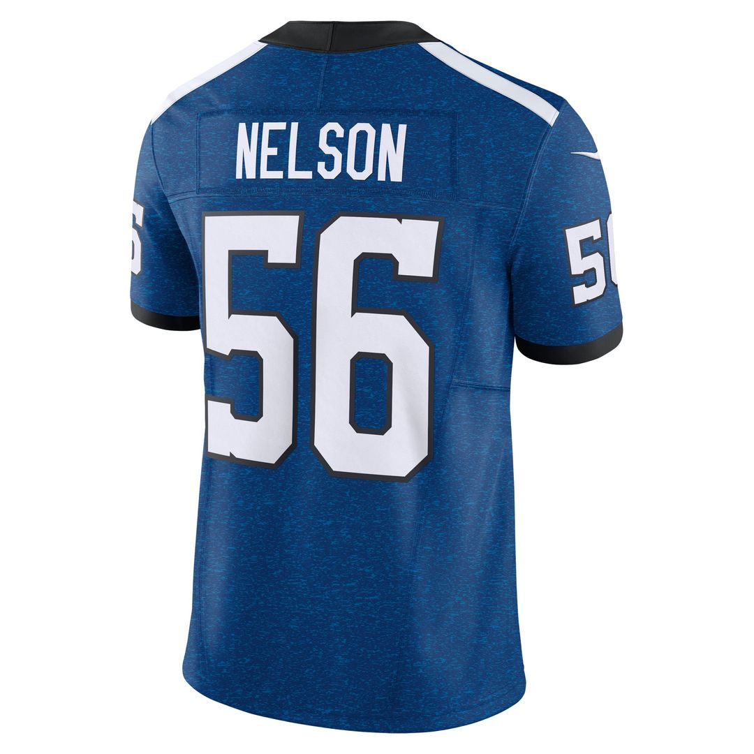 Indianapolis Colts Quenton Nelson Blue Vapor F.U.S.E. Limited Jersey product image 3, provided for visual reference and