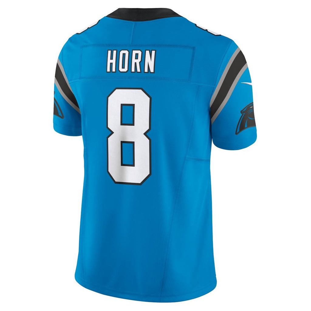 Carolina Panthers Jaycee Horn Blue Vapor F.U.S.E. Limited Jersey product image 3, provided for visual reference and product