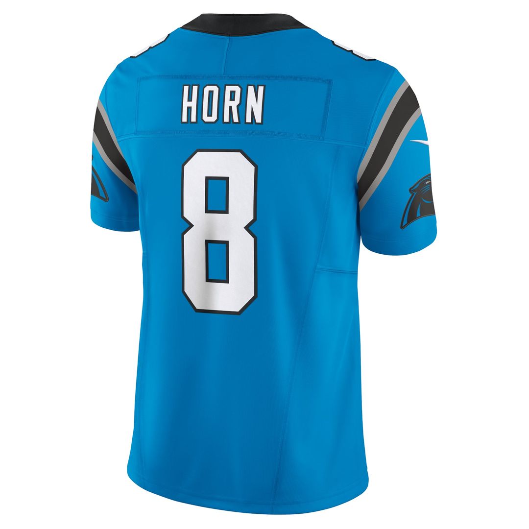 Carolina Panthers Jaycee Horn Blue Vapor F.U.S.E. Limited Jersey product image 3, provided for visual reference and product