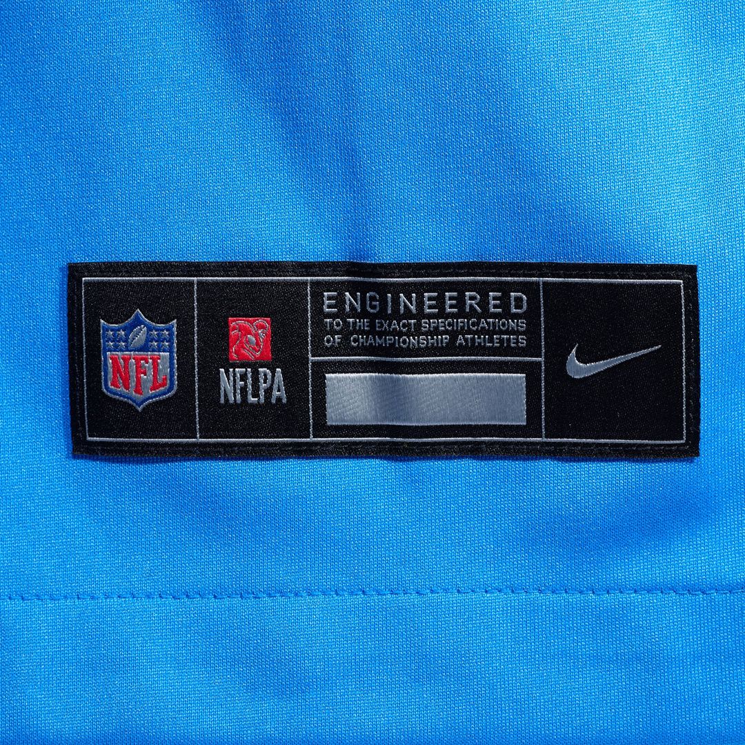 Los Angeles Chargers Tarheeb Still Powder Blue Team Game Jersey product image 6, provided for visual reference and product