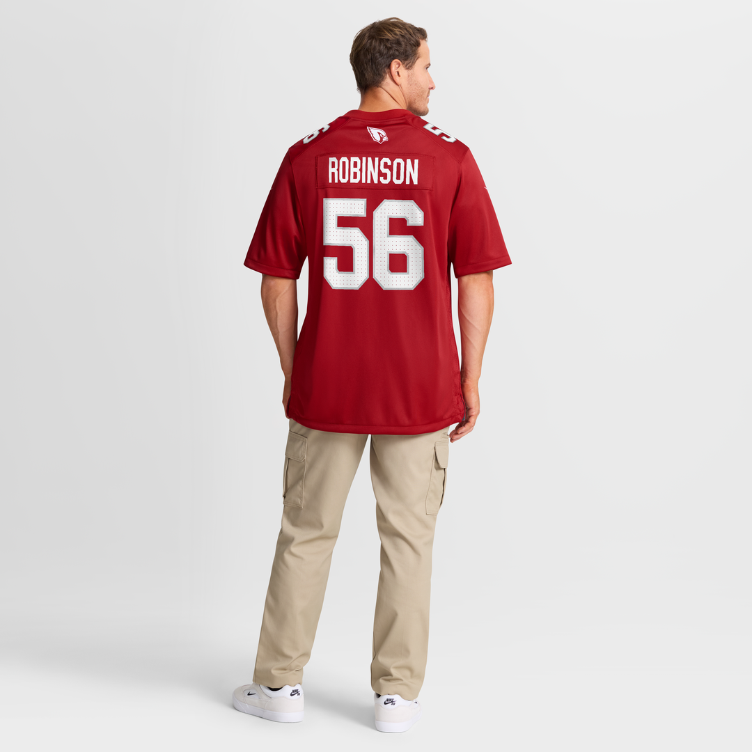 Arizona Cardinals Darius Robinson Cardinal Team Game Jersey product image 8, provided for visual reference and product