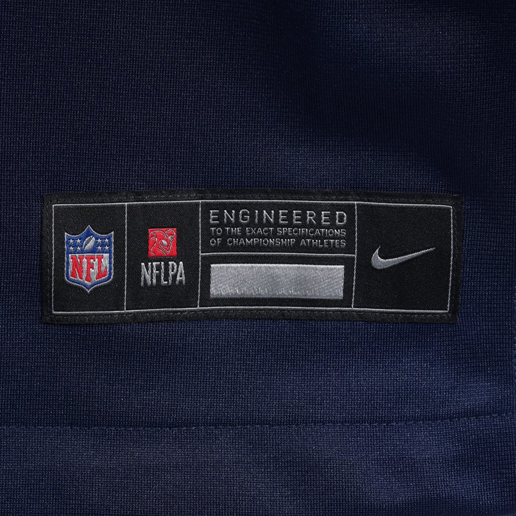 New England Patriots TreVeyon Henderson Navy 2025 NFL Draft Game Jersey product image 14, provided for visual reference and