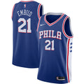 Philadelphia 76ers Joel Embiid Nike Royal 2019/2020 Swingman Jersey - Icon Edition for Men product image 1, provided for