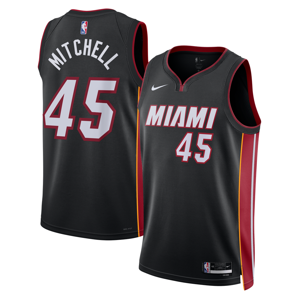 Miami Heat Nike Icon Edition Swingman Jersey - Black product image 1