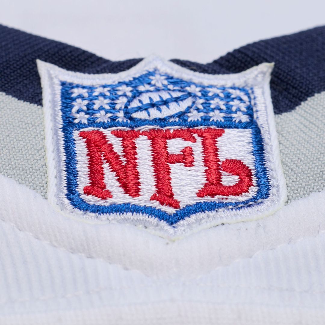 New England Patriots Tom Brady White 2000 Legacy Replica Jersey product image 3, provided for visual reference and product