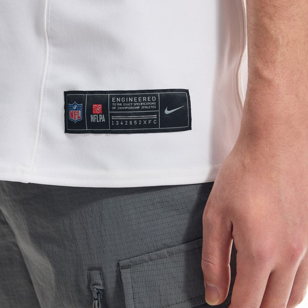 Dallas Cowboys Dak Prescott White Vapor F.U.S.E. Elite Jersey product image 10, provided for visual reference and product