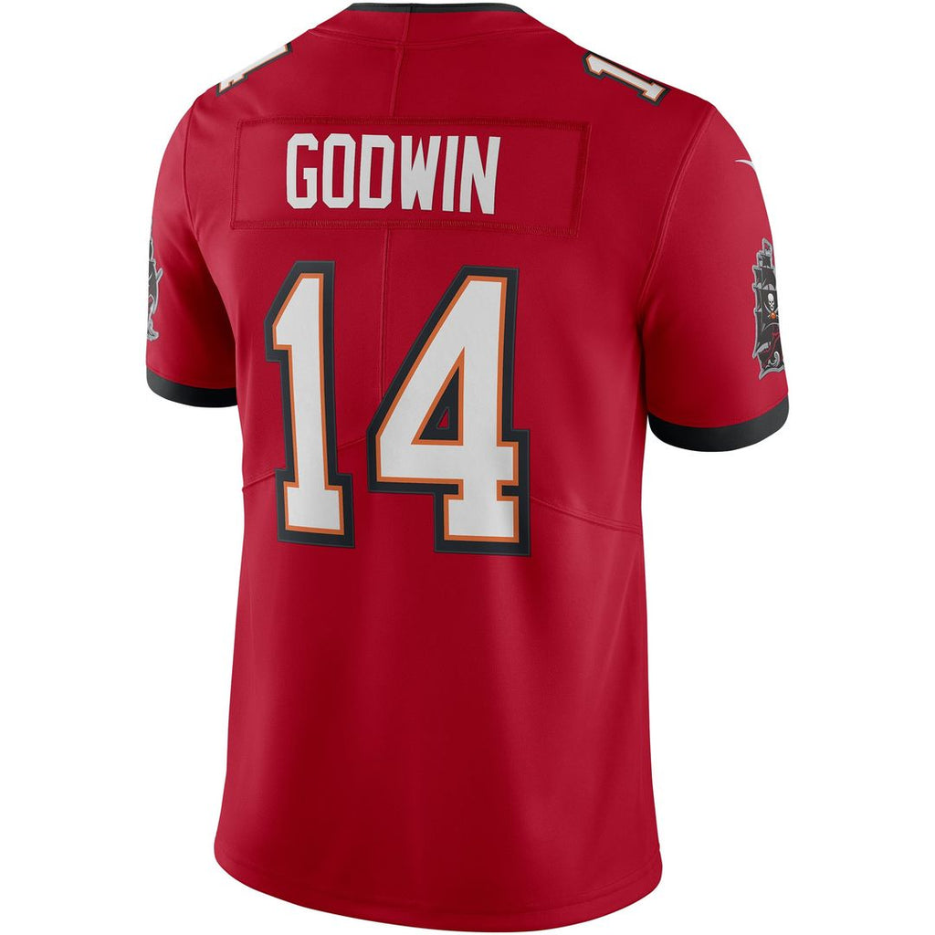 Tampa Bay Buccaneers Chris Godwin Red Vapor Limited Jersey product image 3, provided for visual reference and product detail
