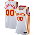 Atlanta Hawks Nike White 2020/21 Swingman Custom Jersey - Association Edition for Men product image 1, provided for visual