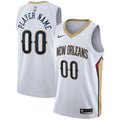 New Orleans Pelicans Nike White 2020/21 Swingman Custom Jersey - Association Edition for Men product image 1, provided for