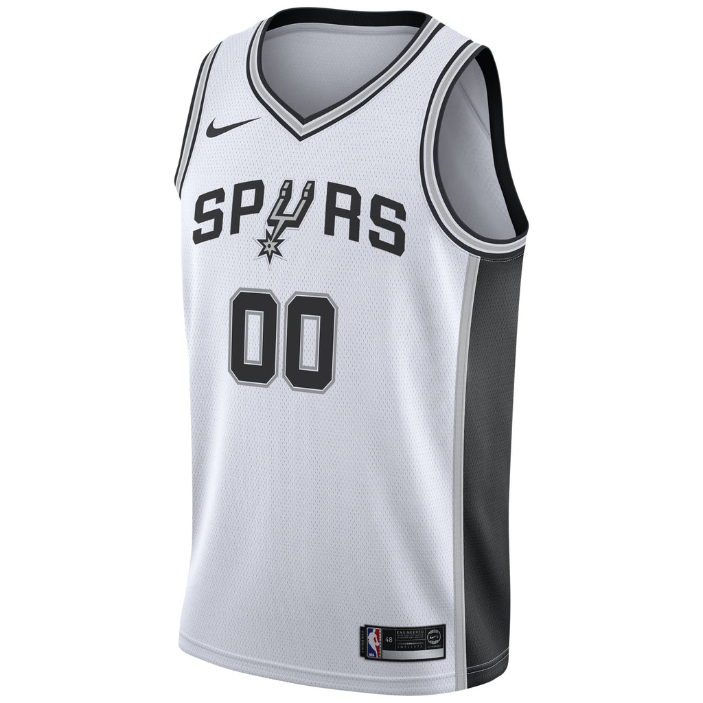 San Antonio Spurs Nike White 2020/21 Swingman Custom Jersey - Association Edition for Men product image 3, provided for