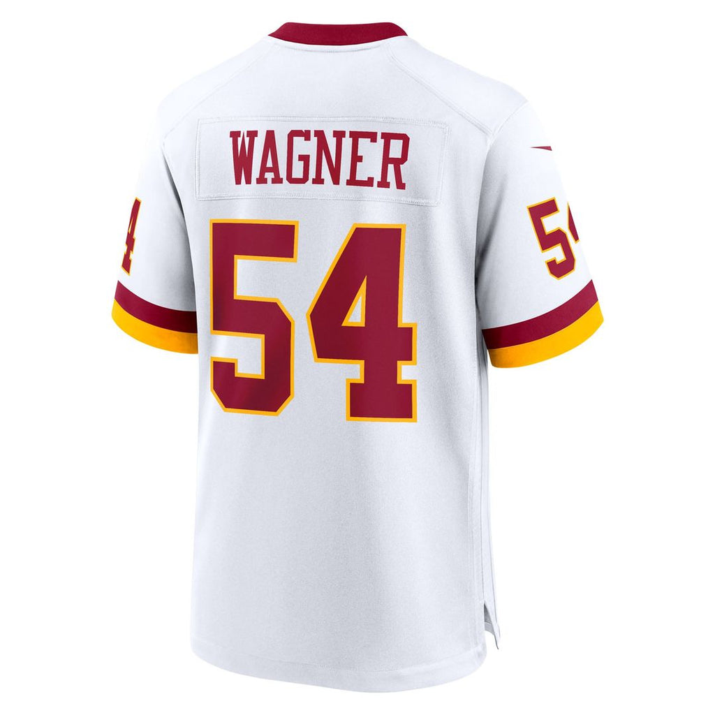Washington Commanders Bobby Wagner White Game Super Bowl Era Jersey product image 3, provided for visual reference and