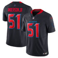 Houston Texans Will Anderson Jr. Navy 2nd Alternate Vapor F.U.S.E. Limited Jersey product image 1, provided for visual