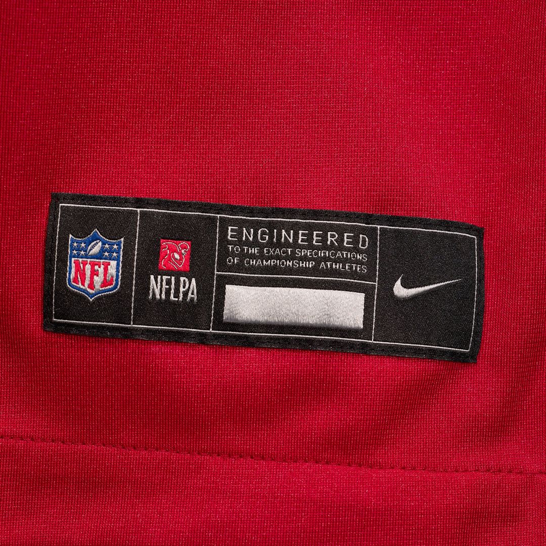 Arizona Cardinals Number 1 Dad Cardinal Game Jersey product image 6, provided for visual reference and product detail review