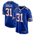 Buffalo Bills Rasul Douglas Royal Game Jersey product image 1, provided for visual reference and product detail review