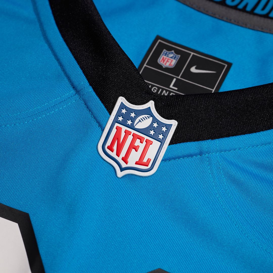 Carolina Panthers Luke Kuechly Black Team Game Jersey product image 16, provided for visual reference and product detail