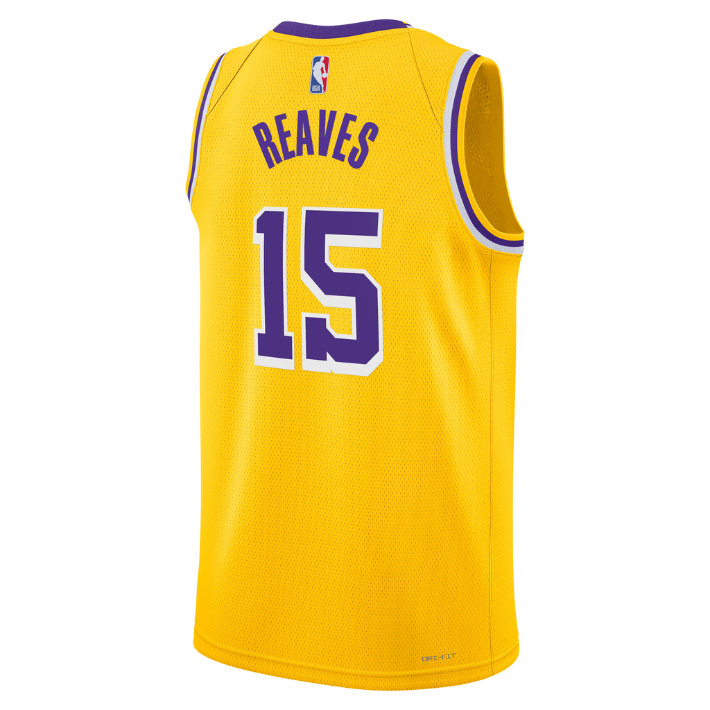 Los Angeles Lakers Nike Icon Edition Swingman Jersey - Gold product image 4