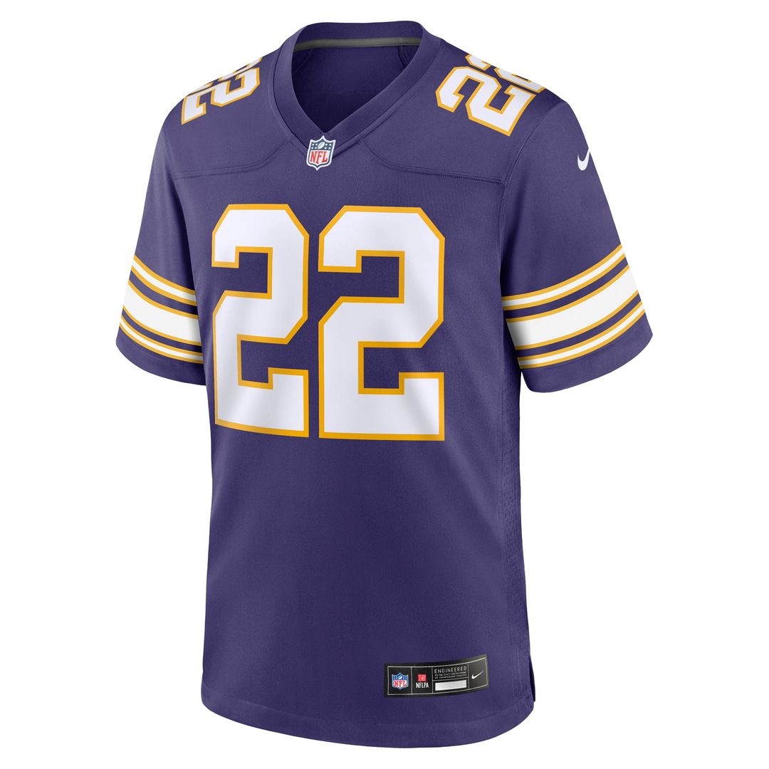 Minnesota Vikings Paul Krause Purple Retired Player Alternate Game Jersey product image 2, provided for visual reference and