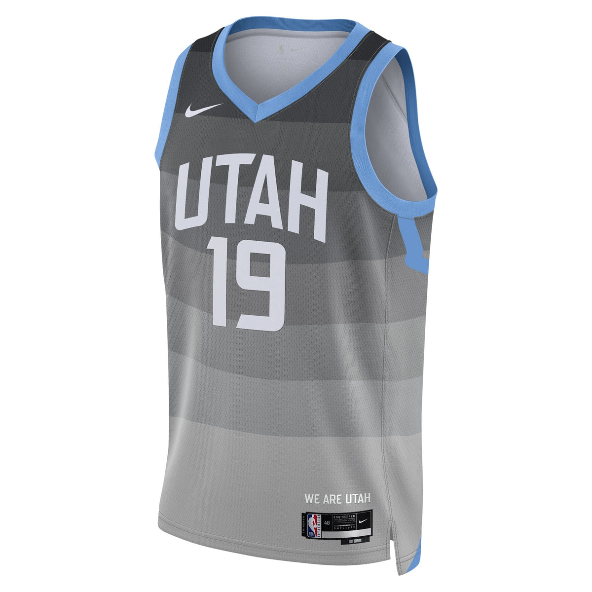 Utah Jazz Nike 2025/26 City Edition Swingman Jersey - Gray product image 3
