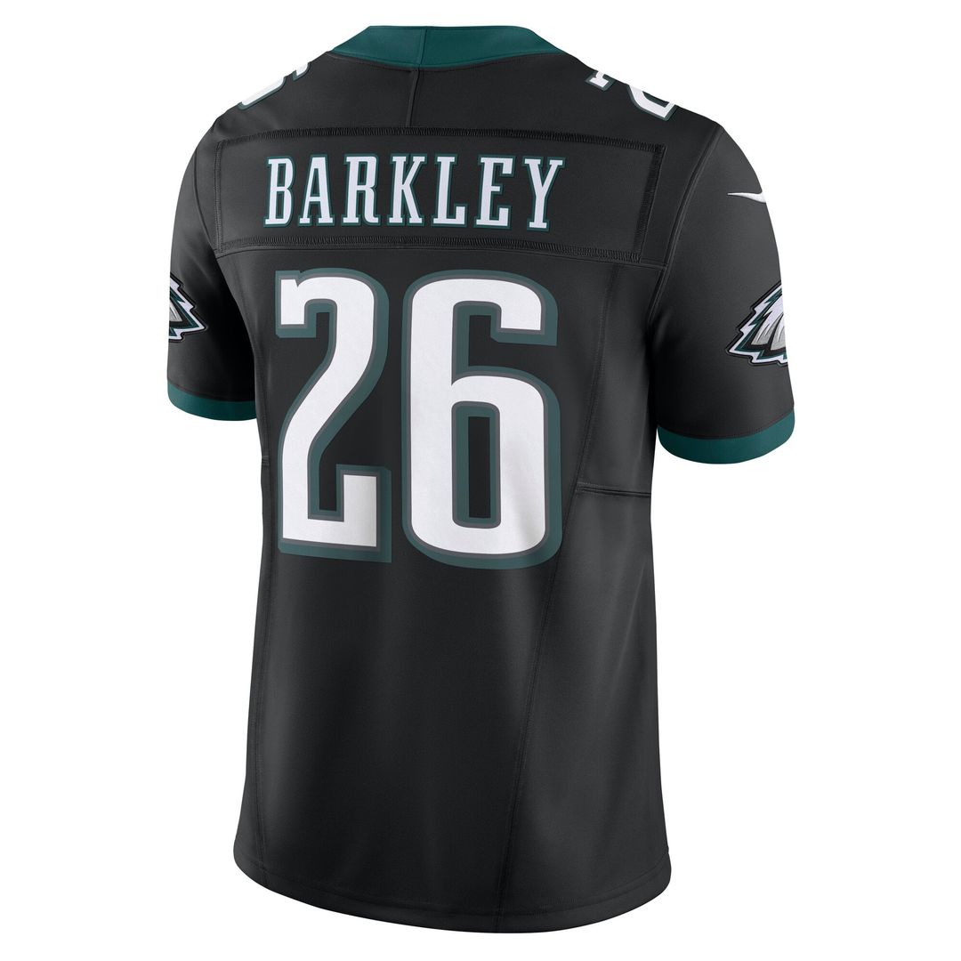 Philadelphia Eagles Saquon Barkley Kelly Green Alternate Vapor F.U.S.E. Limited Jersey product image 9, provided for visual