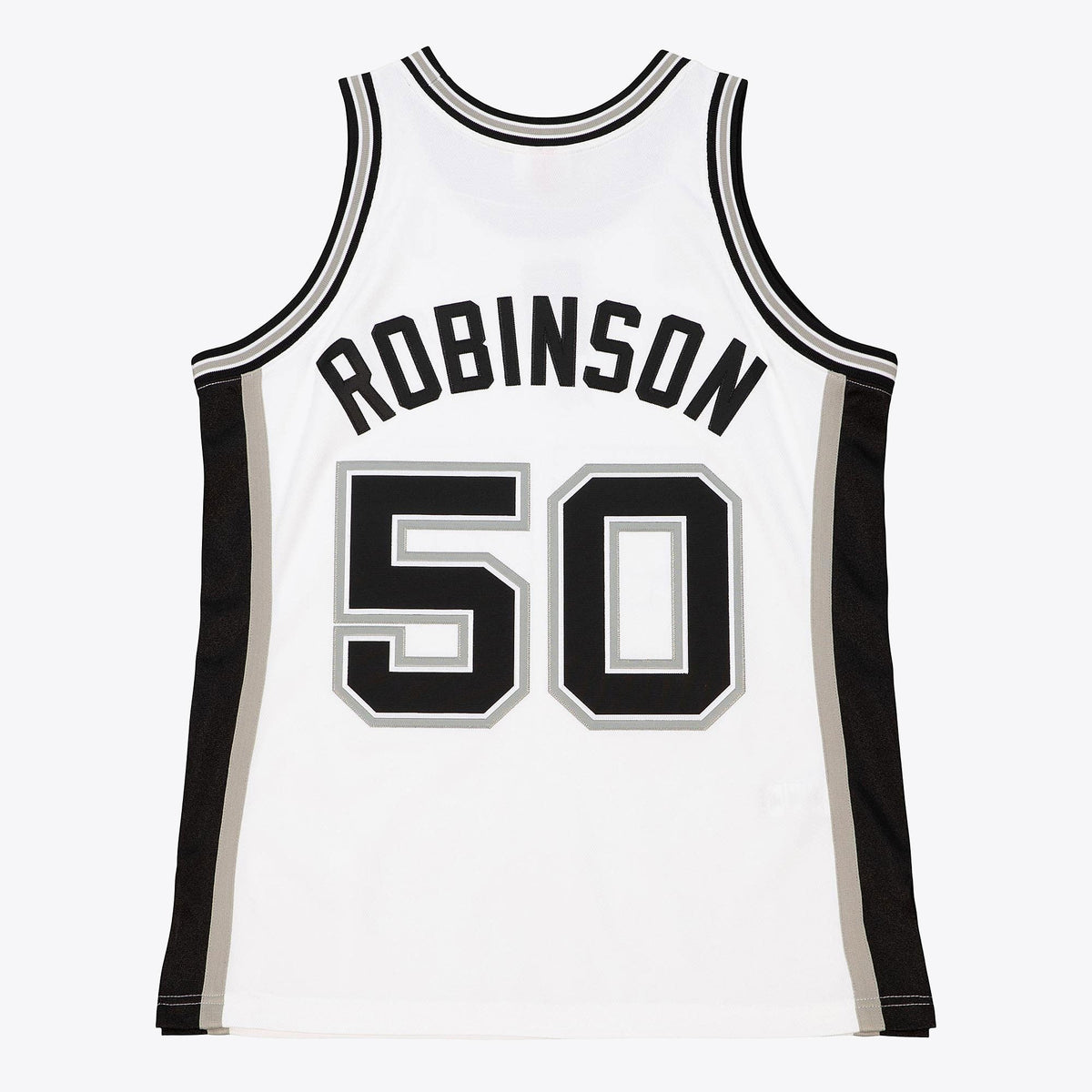 David Robinson San Antonio Spurs 2002 Finals Authentic Home Jersey - White product image 4, provided for visual reference